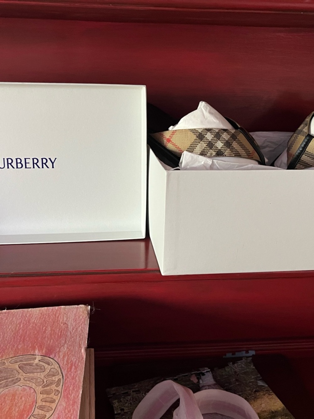 Burberry Black Leather Ballet Flats - Picture 15 of 16